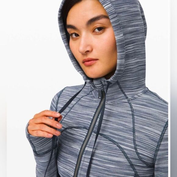 Lululemon Hooded Define Jacket Nulu Women's 8 in Blue - Picture 2 of 11